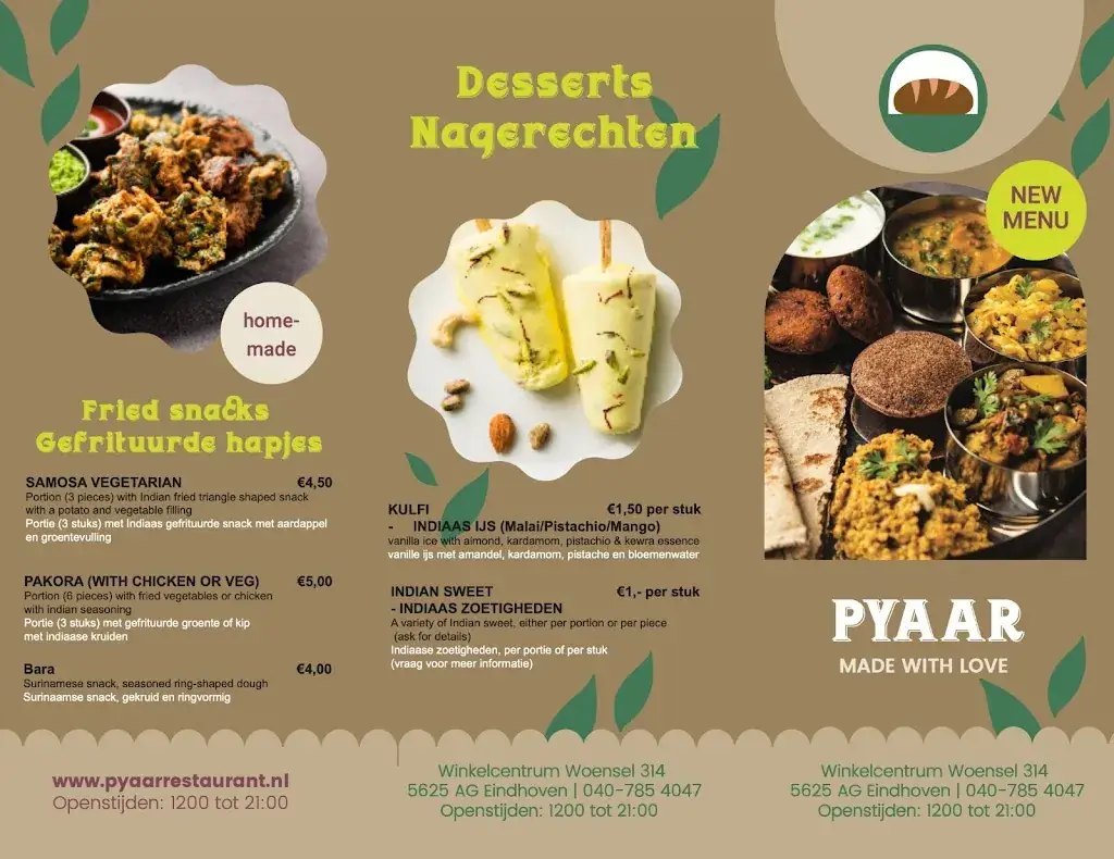 Menu_Pyaar - Made with Love_Eindhoven_image_2