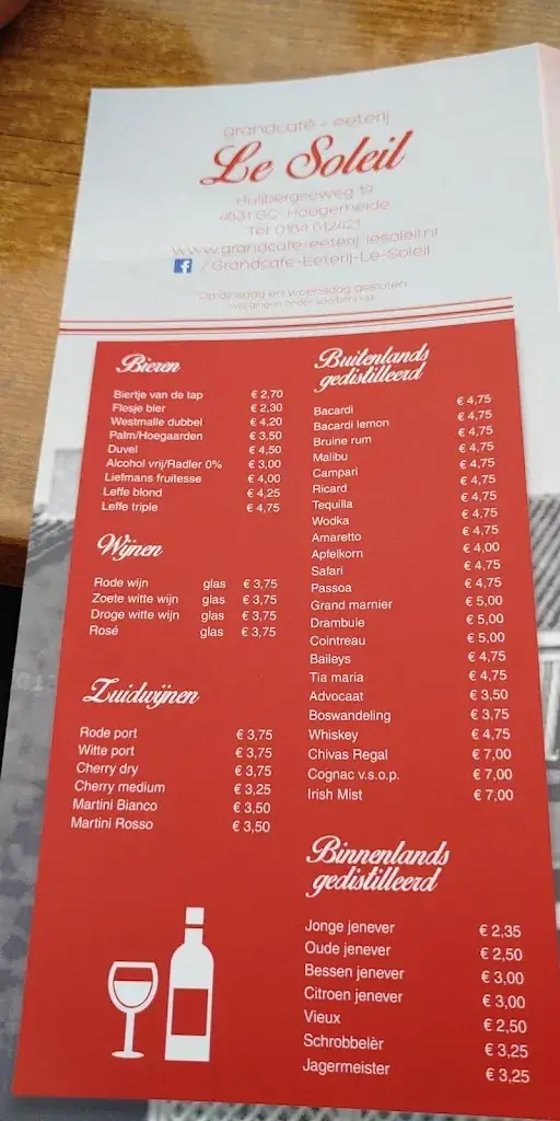 Menu_Grandcafé-Eeterij Le Soleil_Hoogerheide_image_2