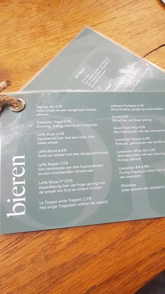 Menu_Restaurant 't Olde Regthuys_Elburg_immagine_4