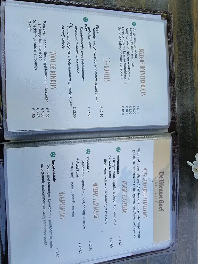 Menü_Gasterij De Nieuwe Hoef_Hilvarenbeek_Bild_4