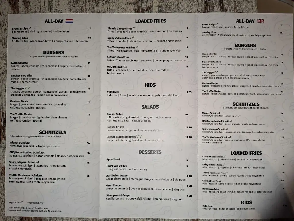 Menu_Restaurant Zuiderzee_Biddinghuizen_imagen_1