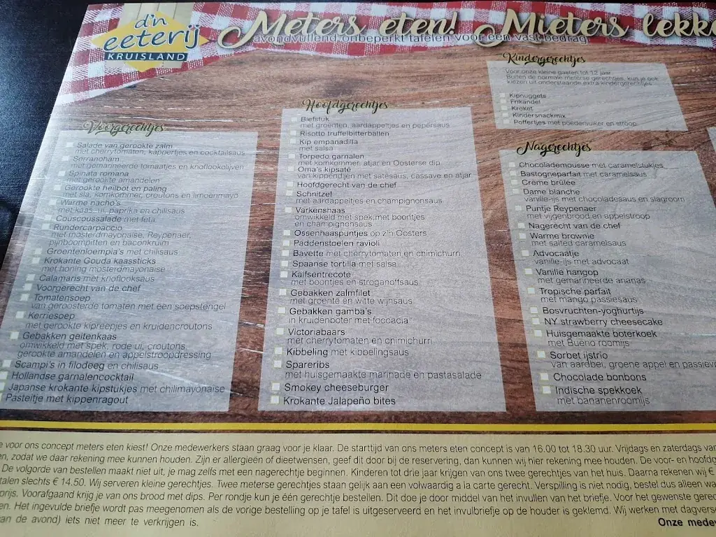 Menu_D'n Eeterij Kruisland_Kruisland_image_1