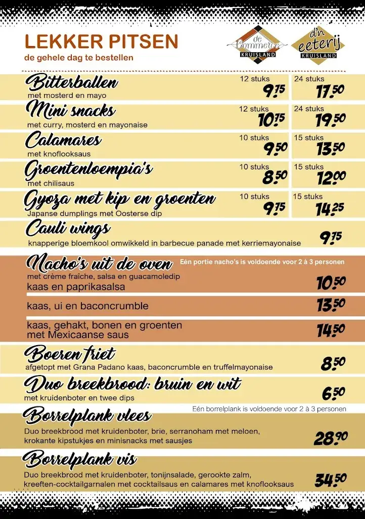 Menu_De Commerce B.V._Kruisland_immagine_1