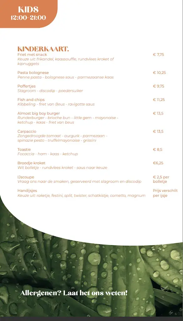 Menu_Restaurant fika_Zeewolde_image_1