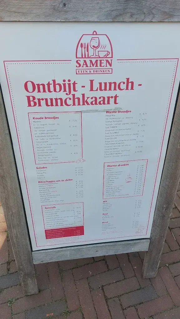 Menu_SAMEN eten & drinken_Eindhoven_image_1
