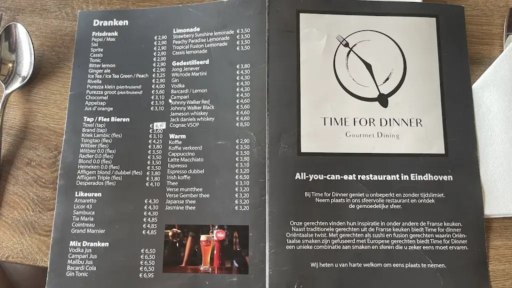 Menu_Time for Dinner Eindhoven_Eindhoven_image_2