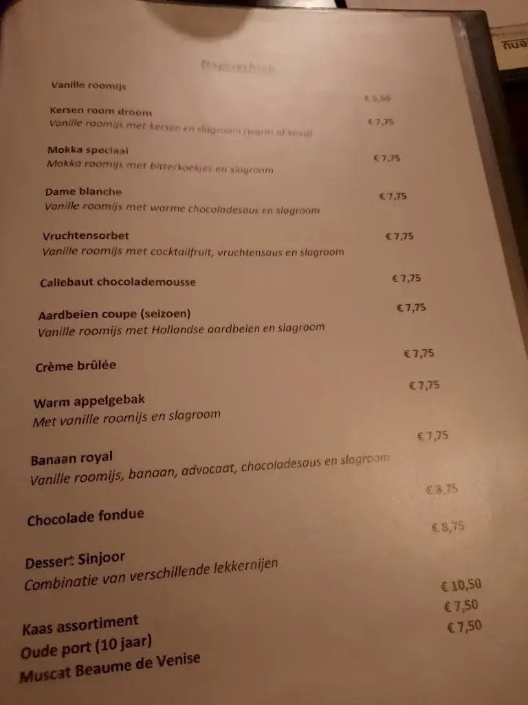 Menu_De Sinjoor_Roosendaal_image_3