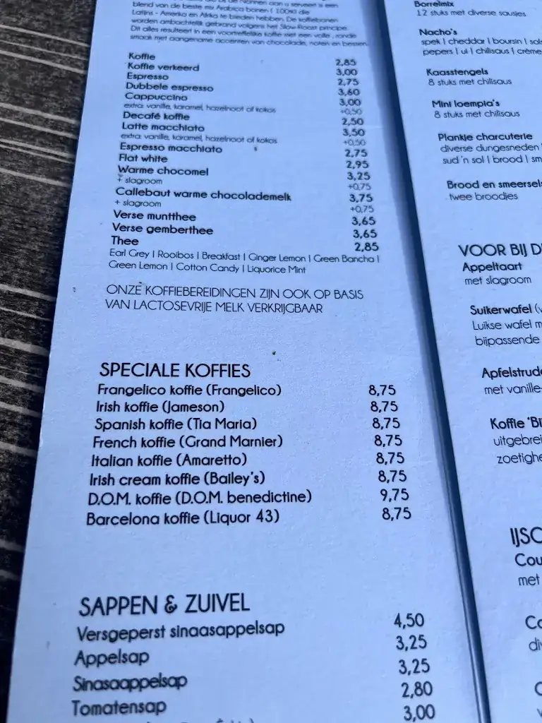 Menu_Bistro Bar Bij de Nonnen_Zundert_image_2