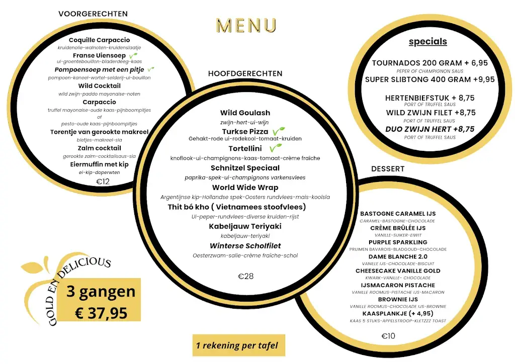 Menu_Restaurant Gold en Delicious_Wernhout_image_1