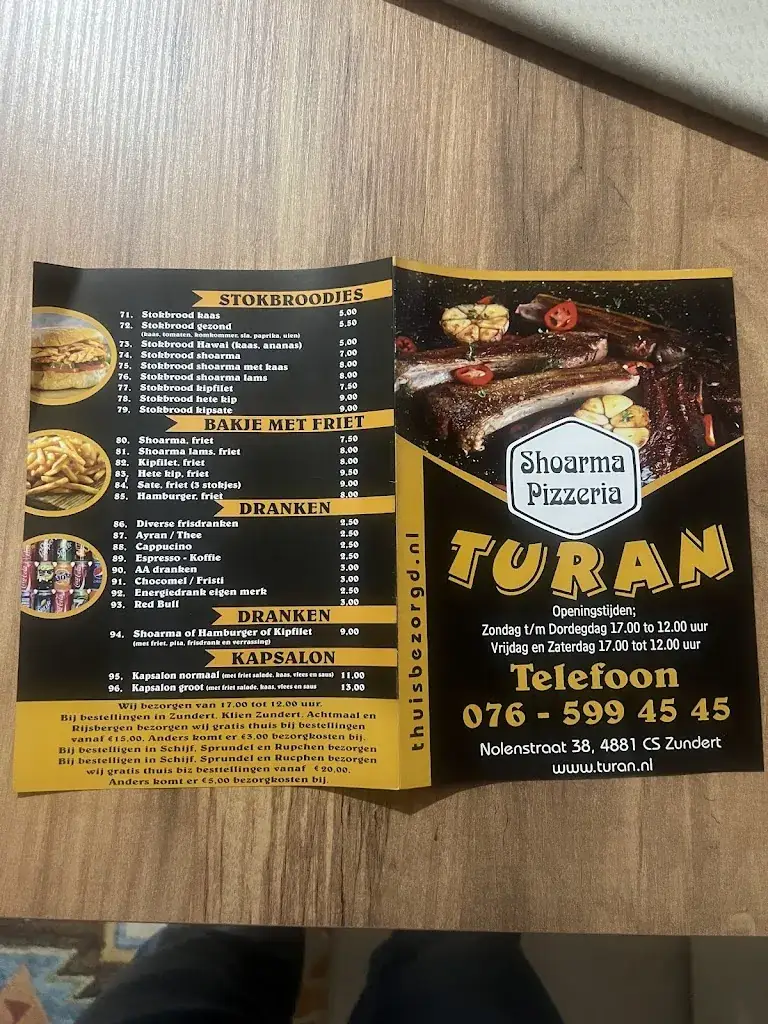 Menü_Shoarma Turan_Zundert_Bild_2