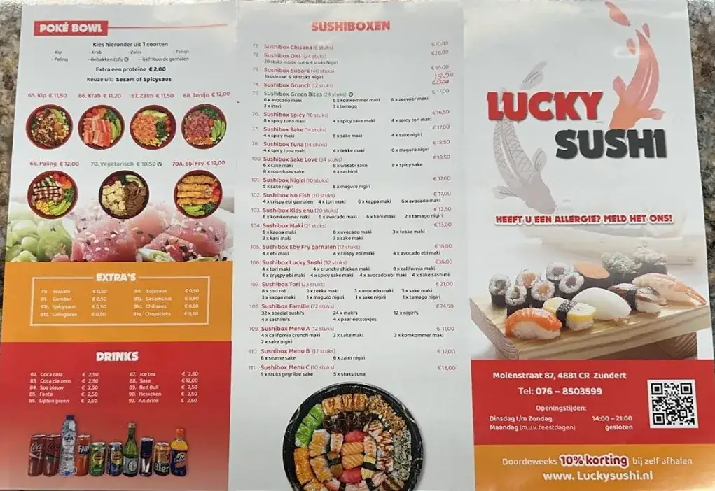 Menu_Lucky Sushi_Zundert_image_1