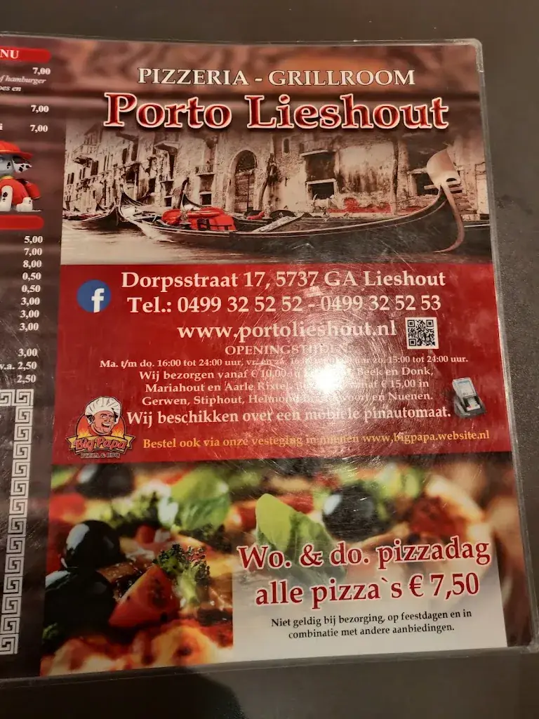 Menu_Porto Marina_Lieshout_image_1