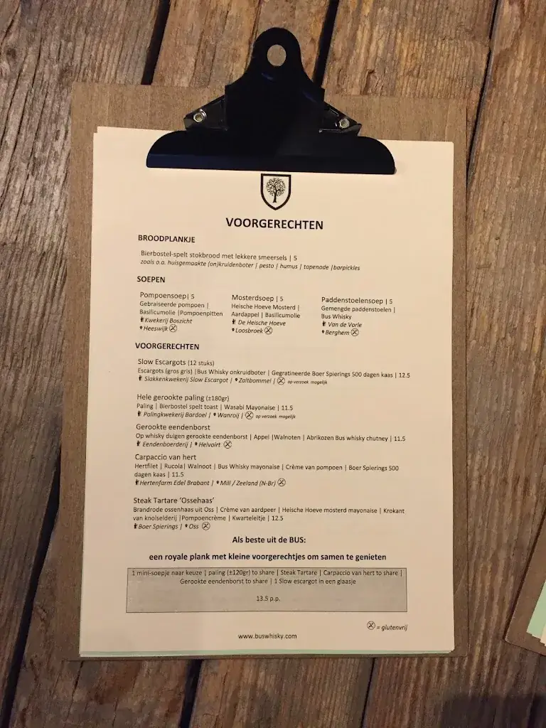 Menu_Bus Whisky Distillers_Loosbroek_image_4