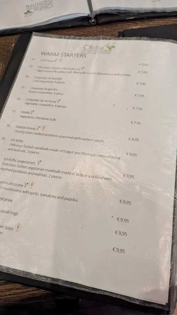 Menu_Restaurant Olijfje_Amsterdam_image_4
