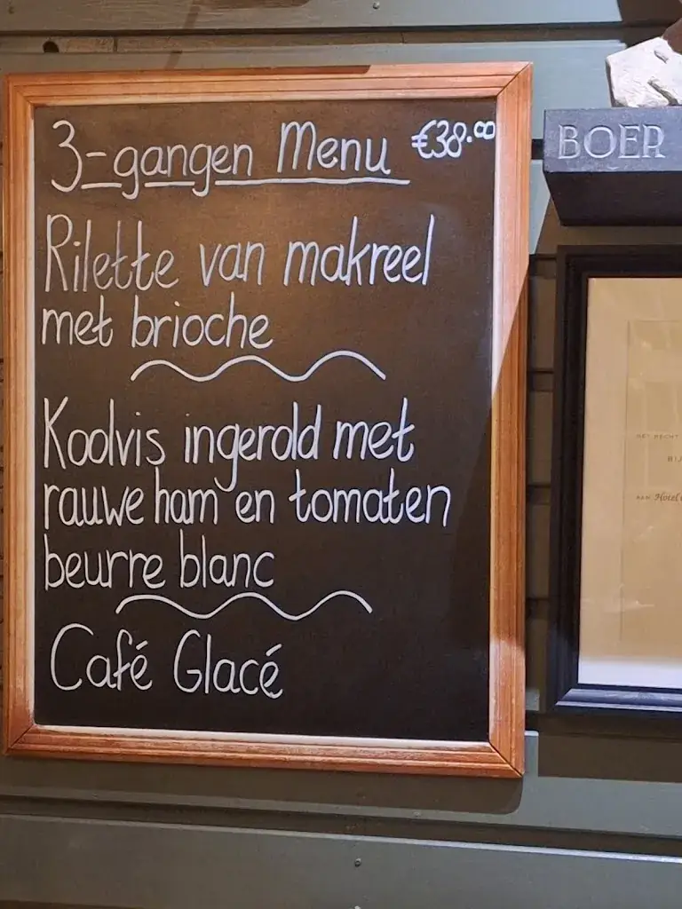 Menu_Hotel Café Restaurant Boer Goossens_Dungen_imagen_1