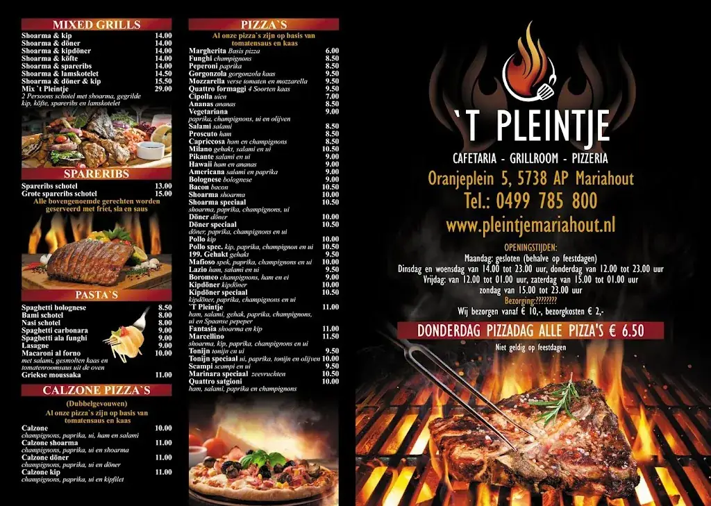 Menu_Cafetaria ‘t Pleintje Mariahout_Mariahout_image_2