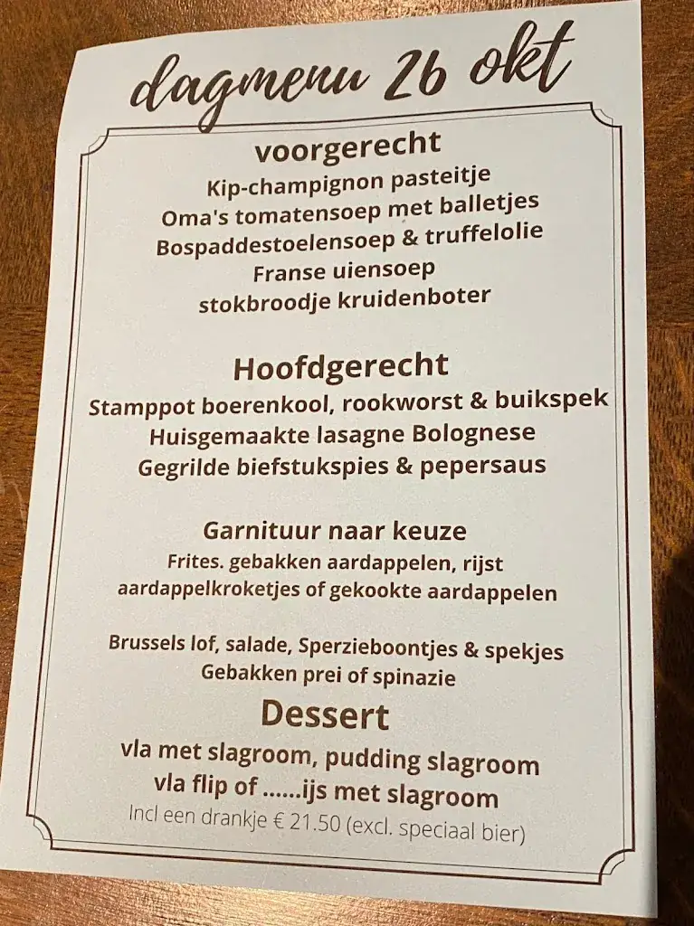 Menu_Kanters restaurant_Moerdijk_immagine_1