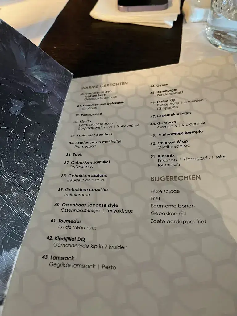 Menu_Diner Quartier_Nieuwkuijk_image_1