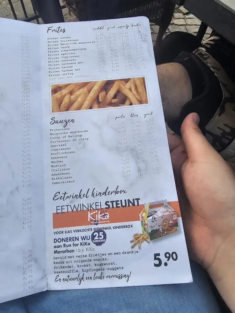 Menu_The star_Nieuwkuijk_immagine_1