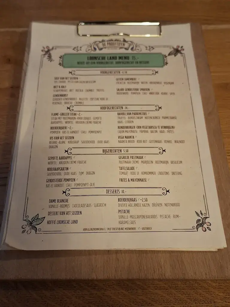 Menu_Restaurant De Proeftuyn_Kaatsheuvel_image_4