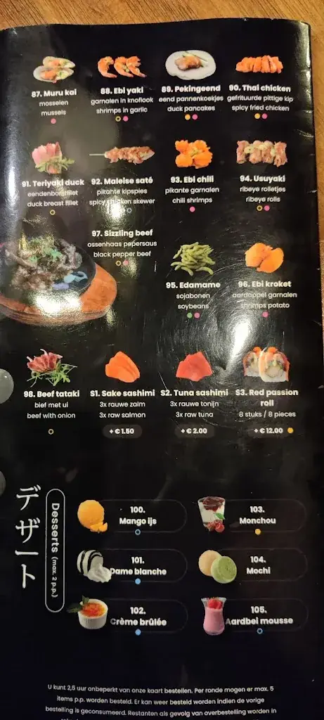 Menu_Sushi & Grill Restaurant Nagoya Best_Best_imagen_1