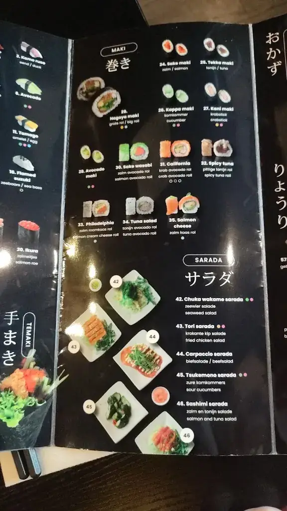 Menu_Sushi & Grill Restaurant Nagoya Best_Best_imagen_4