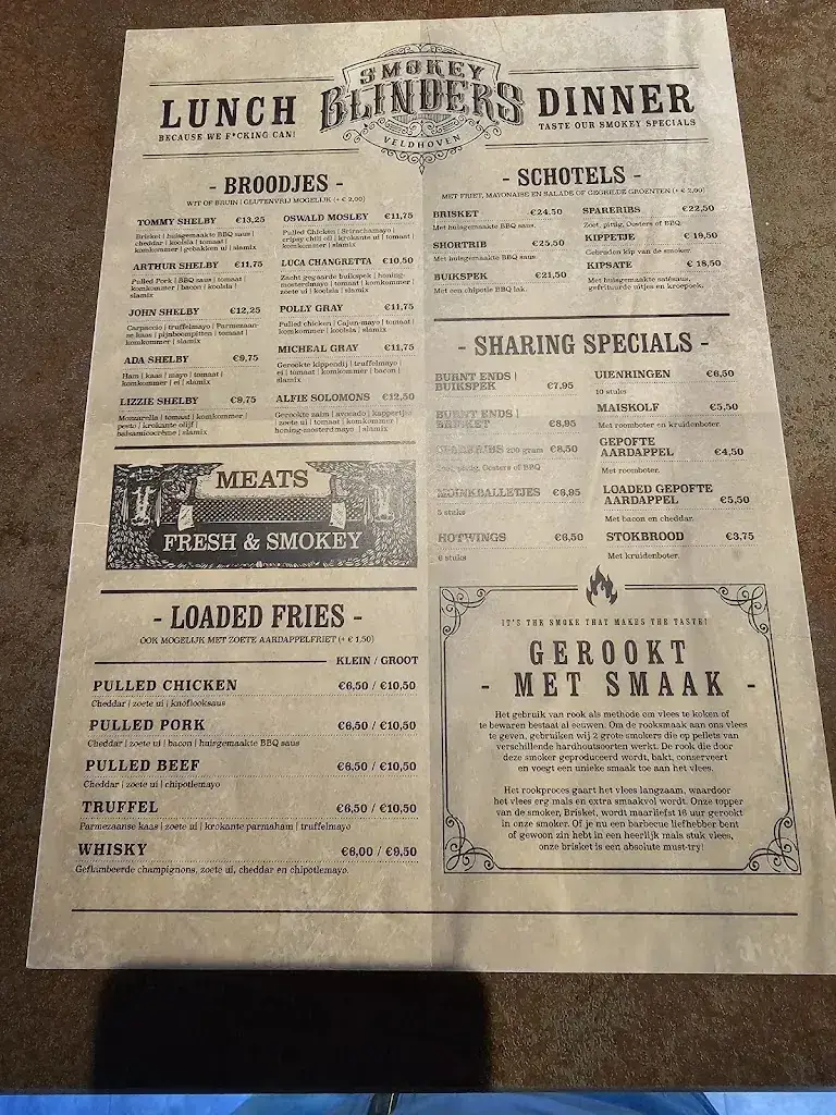 Menu_Smokey Blinders_Veldhoven_image_1