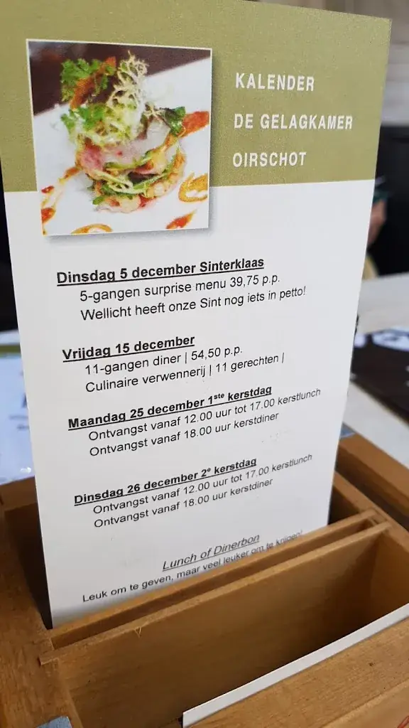 Menu_Restaurant De Gelagkamer_Oirschot_imagen_3