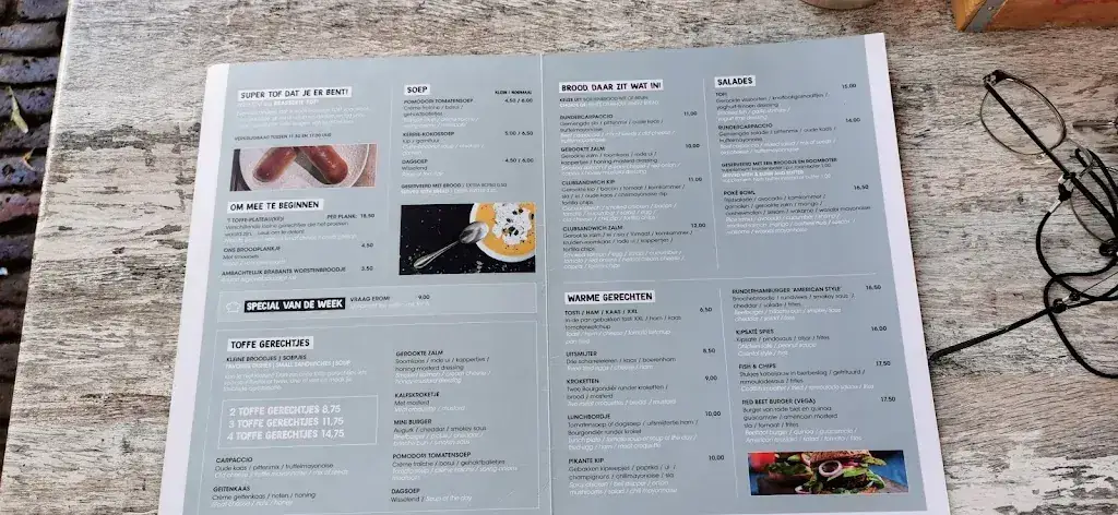 Menu_Brasserie TOF! - Restaurant Oirschot_Oirschot_image_1