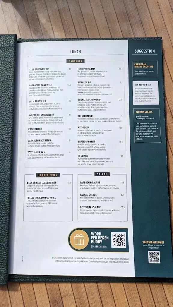 Menu_Restaurant De Beren Roosendaal_Gastel_image_1