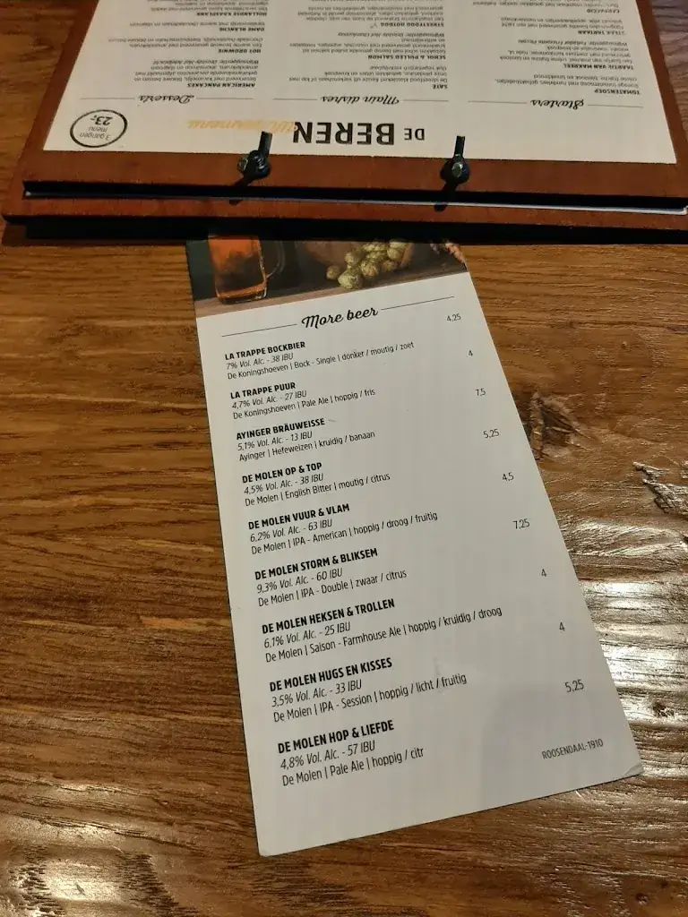 Menu_Restaurant De Beren Roosendaal_Gastel_image_3