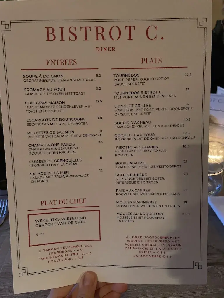 Menü_Bistrot C._Oisterwijk_Bild_4