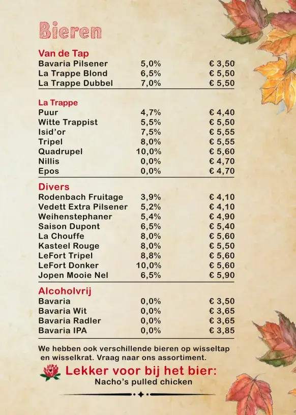 Menu_Boscafé De Rode Lelie_Oisterwijk_image_3