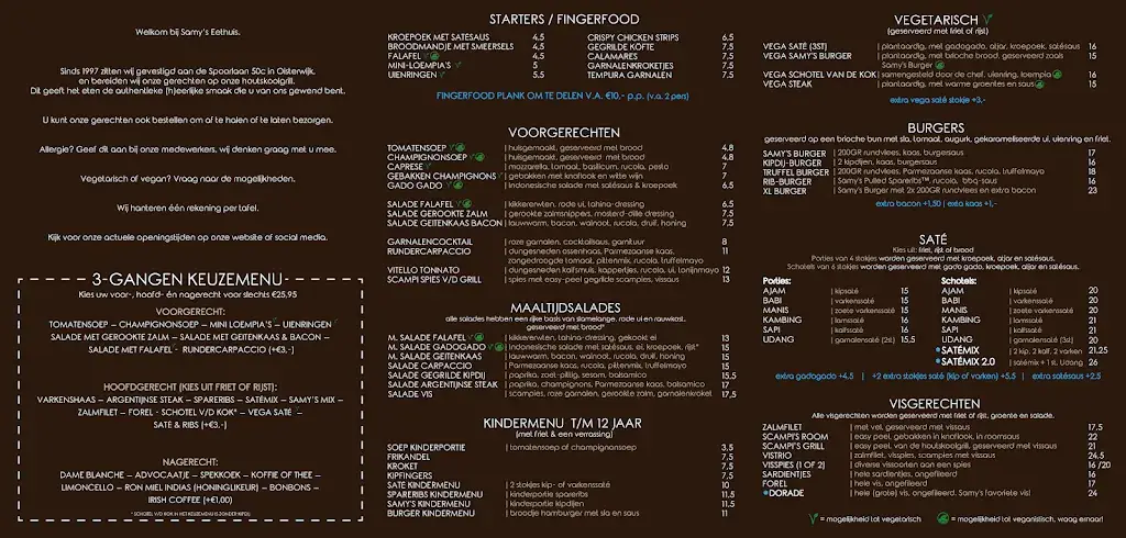 Menu_Samy's Eethuis Oisterwijk_Oisterwijk_image_2
