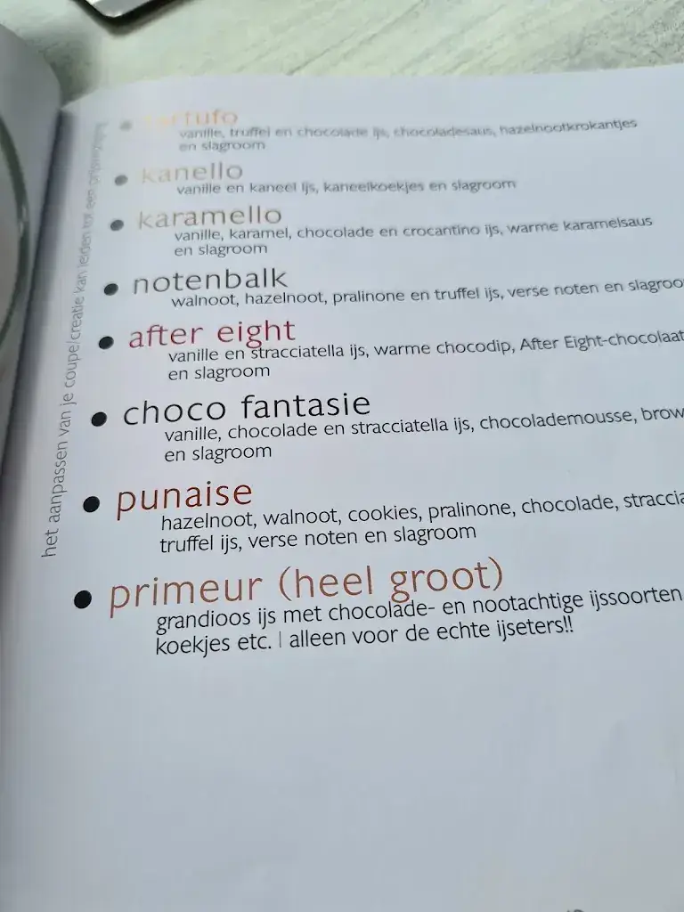 Menu_IJssalon Clevers Overloon_Overloon_image_1