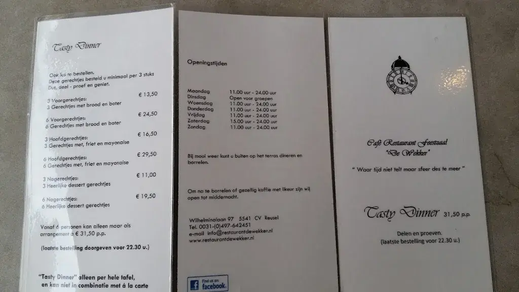 Menu_Restaurant Feestzaal De Wekker_Reusel_image_2