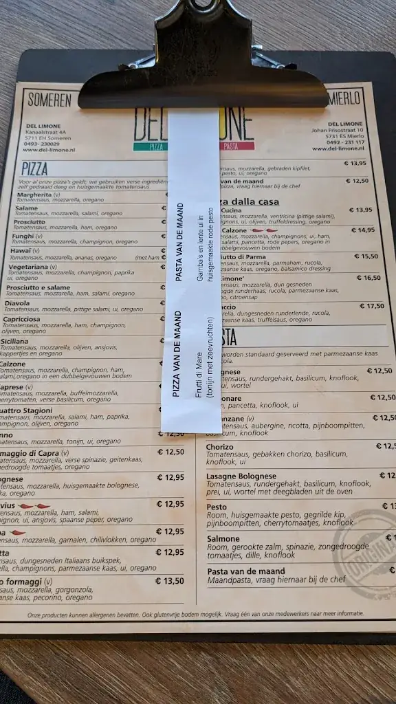 Menu_Del Limone Someren_Someren_image_3