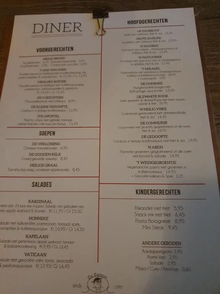 Menu_De Pastoor_Helmond_imagen_4