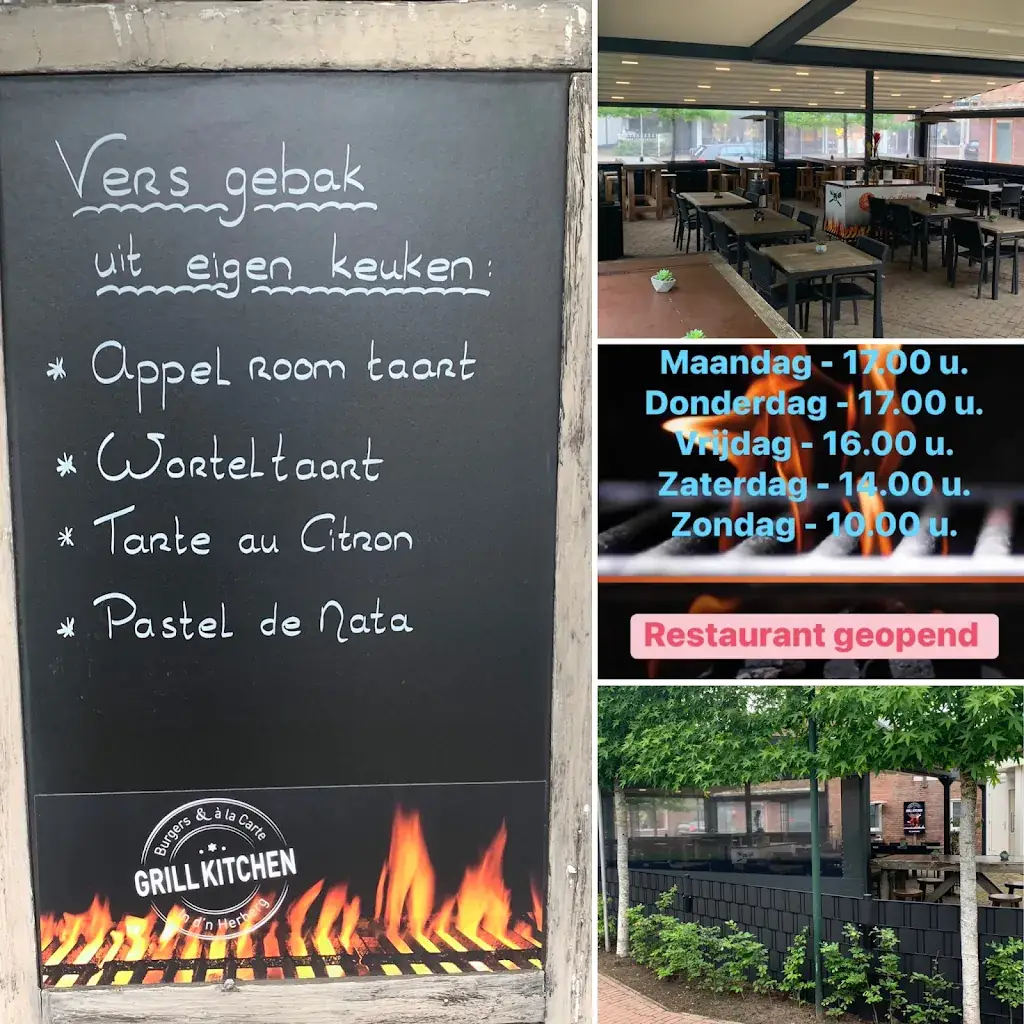 Menu_Burgers & a la Carte, Cafe-Zaal-Brasserie-Grill Kitchen 