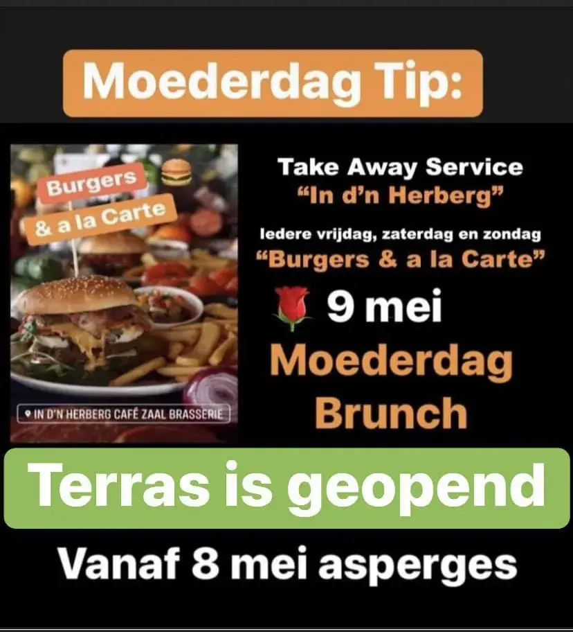 Menu_Burgers & a la Carte, Cafe-Zaal-Brasserie-Grill Kitchen 