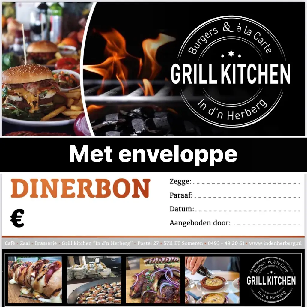 Menu_Burgers & a la Carte, Cafe-Zaal-Brasserie-Grill Kitchen 