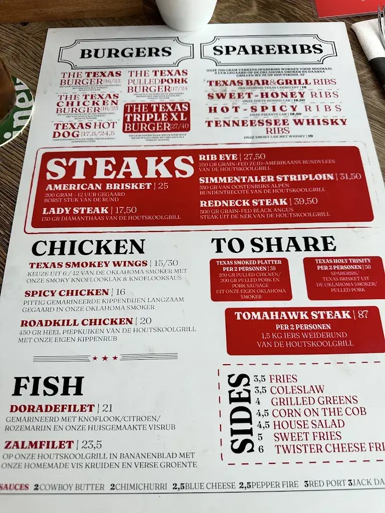 Menu_Texas Bar & Grill_Terheijden_image_4