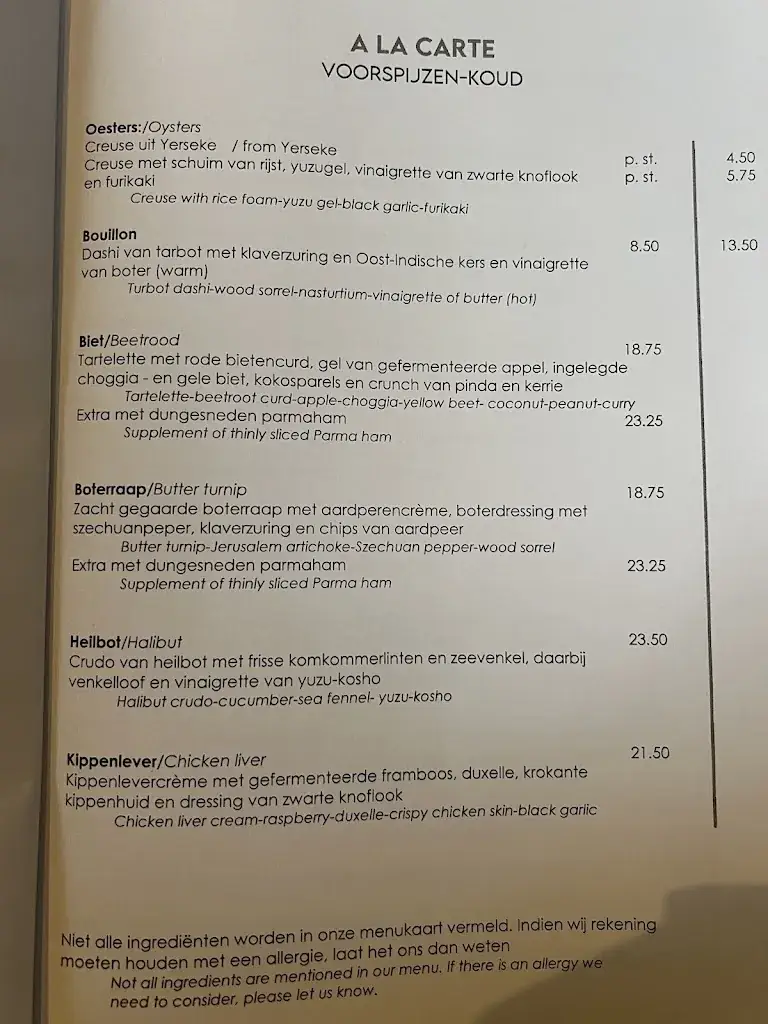 Menu_Restaurant 't Jagthuijs_Ulvenhout_immagine_2
