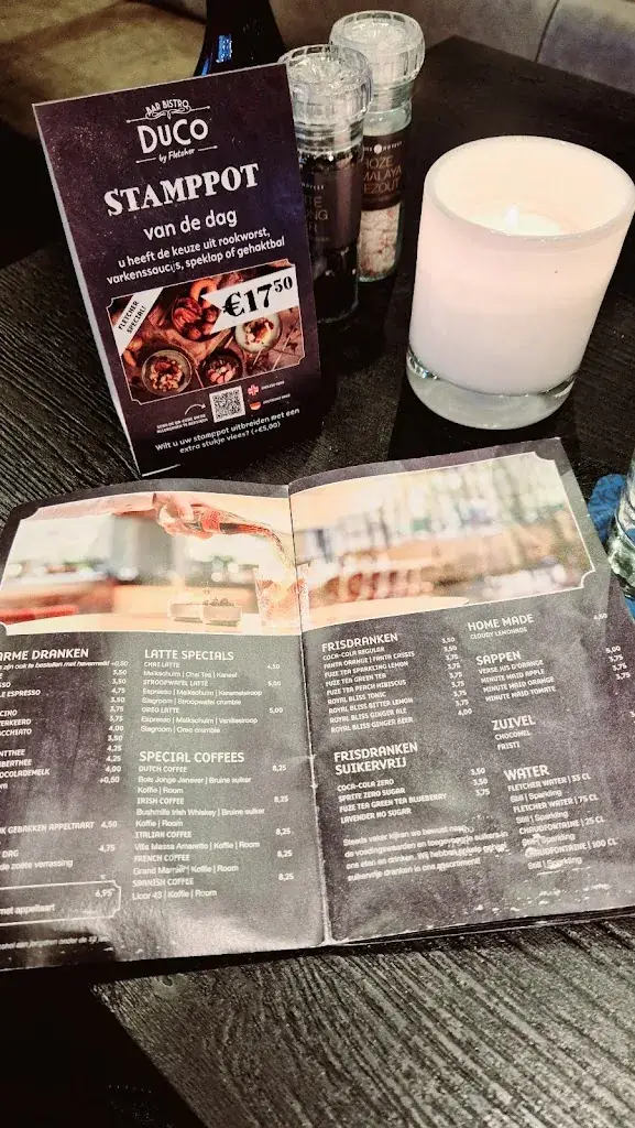 Menu_Bar Bistro DuCo Deurne_Deurne_image_2