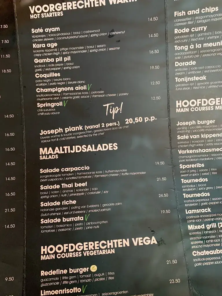 Menu_Joseph aan de Poel_Aalsmeer_image_3