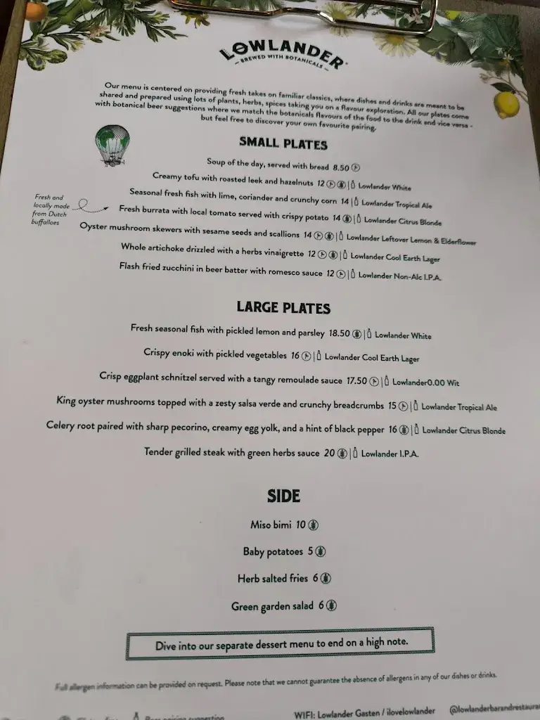 Menu_Lowlander Botanical Bar & Restaurant_Amsterdam_image_4