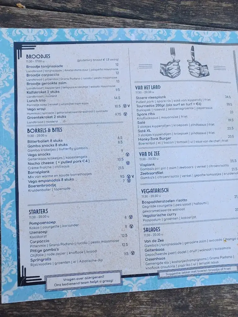 Menu_Restaurant Honky Tonk Schoorl_Schoorl_image_3