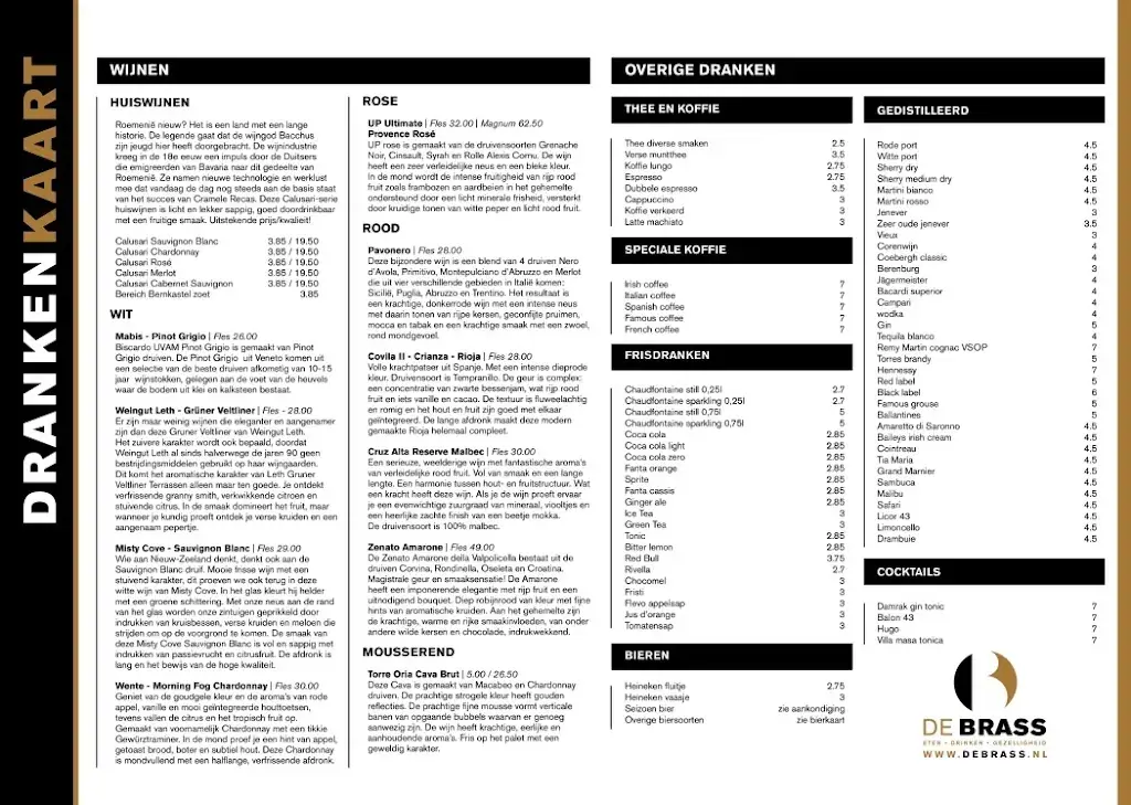 Menu_De Brass Lelystad_Lelystad_image_1