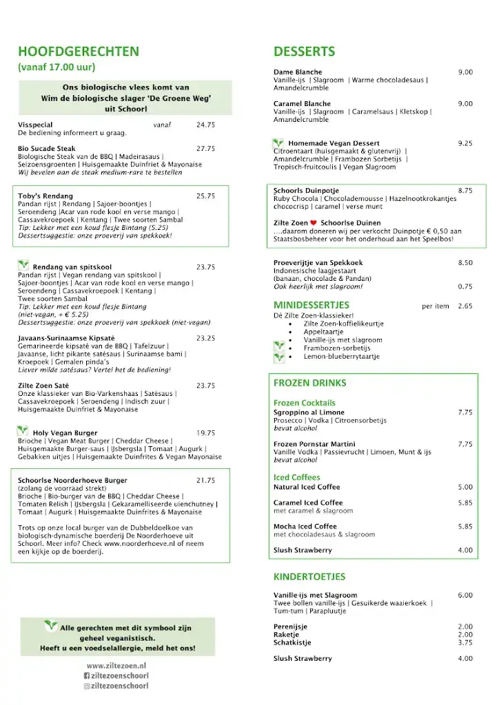 Menu_Zilte Zoen Schoorl_Schoorl_image_1