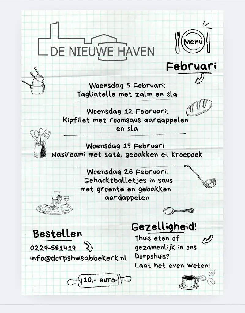 Menu_Stichting Dorpshuis 